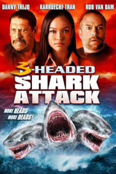 poster 3-Headed Shark Attack&nbsp;&nbsp;(2015)