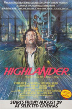 poster Highlander&nbsp;&nbsp;(1986)